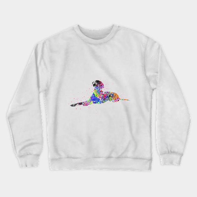 Vizsla, Hungarian Vizsla Crewneck Sweatshirt by RosaliArt